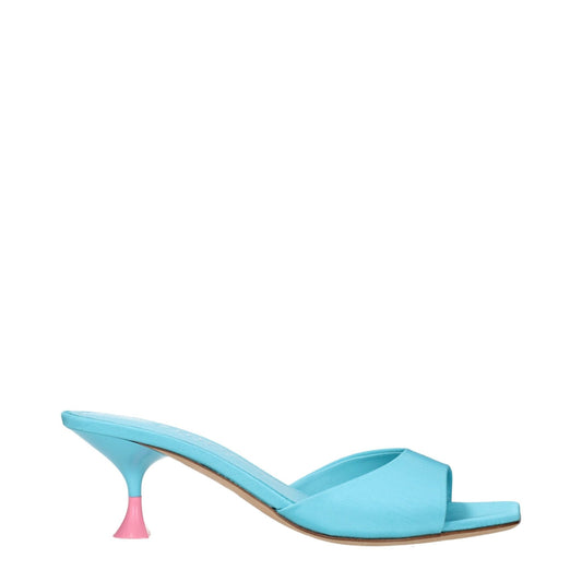 3Juin Blue Fabric Stiletto Heels Sandals – EU36/US6 par 3Juin | Disponible sur Sandy Store ByNet