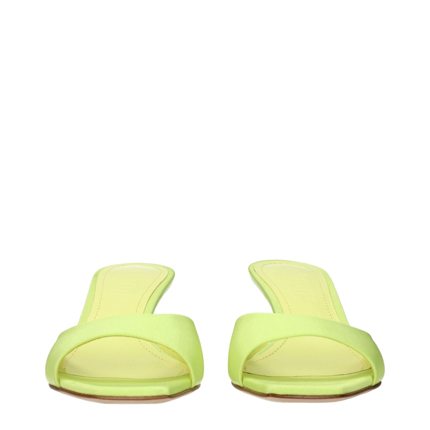 3Juin Green Fabric Stiletto Heels Sandals – EU36.5/US6.5 par 3Juin | Disponible sur Sandy Store ByNet