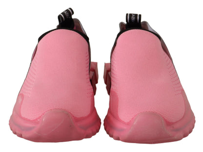 Dolce &amp; Gabbana Zapatillas deportivas sin cordones Sorrento en rosa elegante