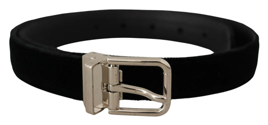 Dolce &amp; Gabbana Elegante cinturón de piel de grosgrain