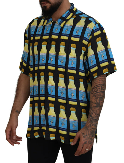 Dolce &amp; Gabbana Camisa casual elegante con estampado múltiple