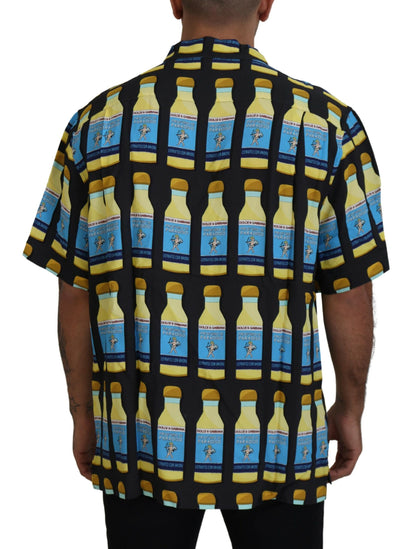 Dolce &amp; Gabbana Camisa casual elegante con estampado múltiple