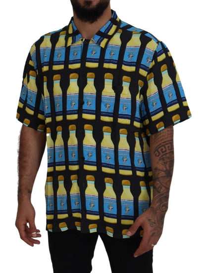 Dolce &amp; Gabbana Camisa casual elegante con estampado múltiple
