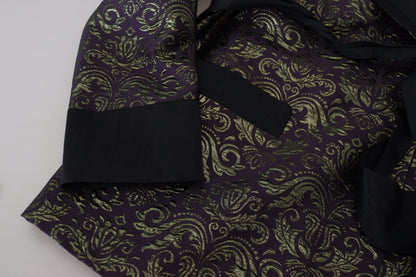 Dolce &amp; Gabbana Chaqueta de vestir de jacquard dorado