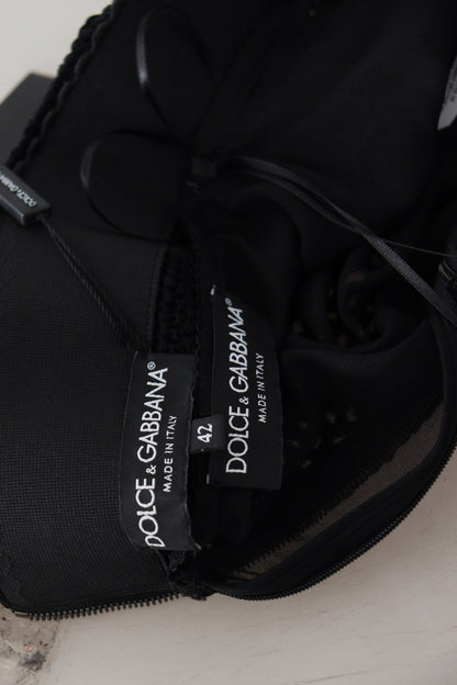 Dolce &amp; Gabbana Elegante falda larga de sirena de cintura alta