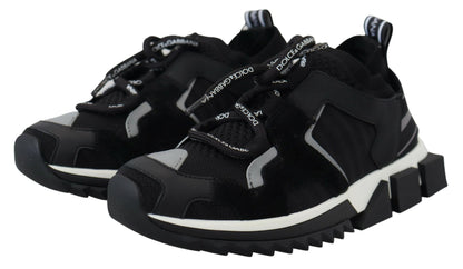 Dolce &amp; Gabbana Zapatillas deportivas sin cordones Chic Sorrento en monocromo