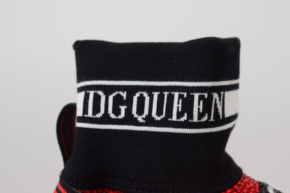 Dolce &amp; Gabbana Exquisitas zapatillas sin cordones rojas Sorrento