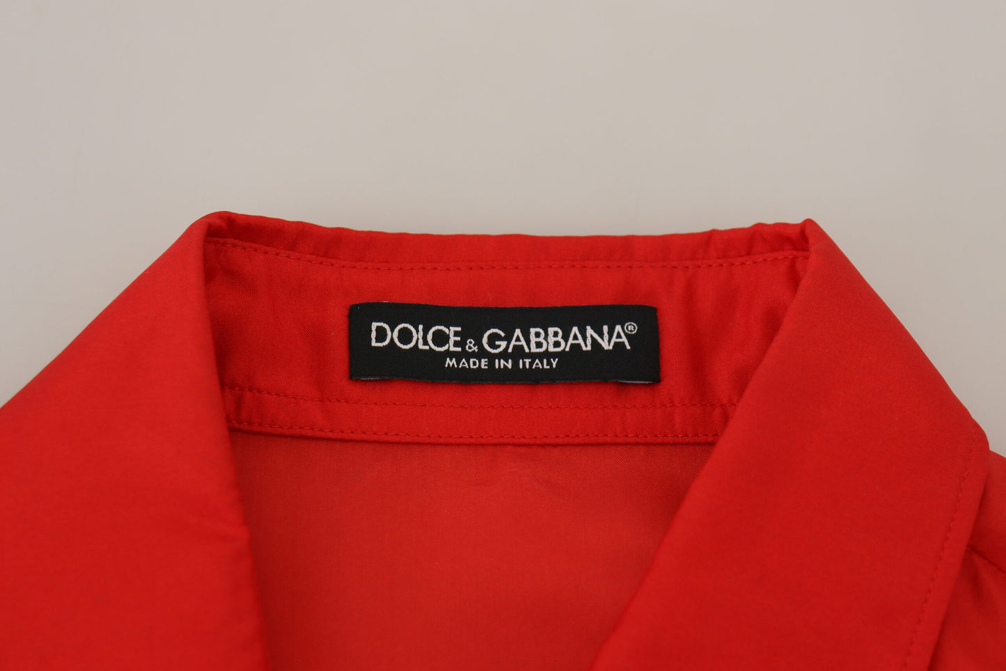 Dolce &amp; Gabbana Polo elegante de manga larga con cuello de seda