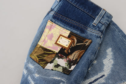 Dolce &amp; Gabbana Vaqueros pitillo elegantes de cintura alta