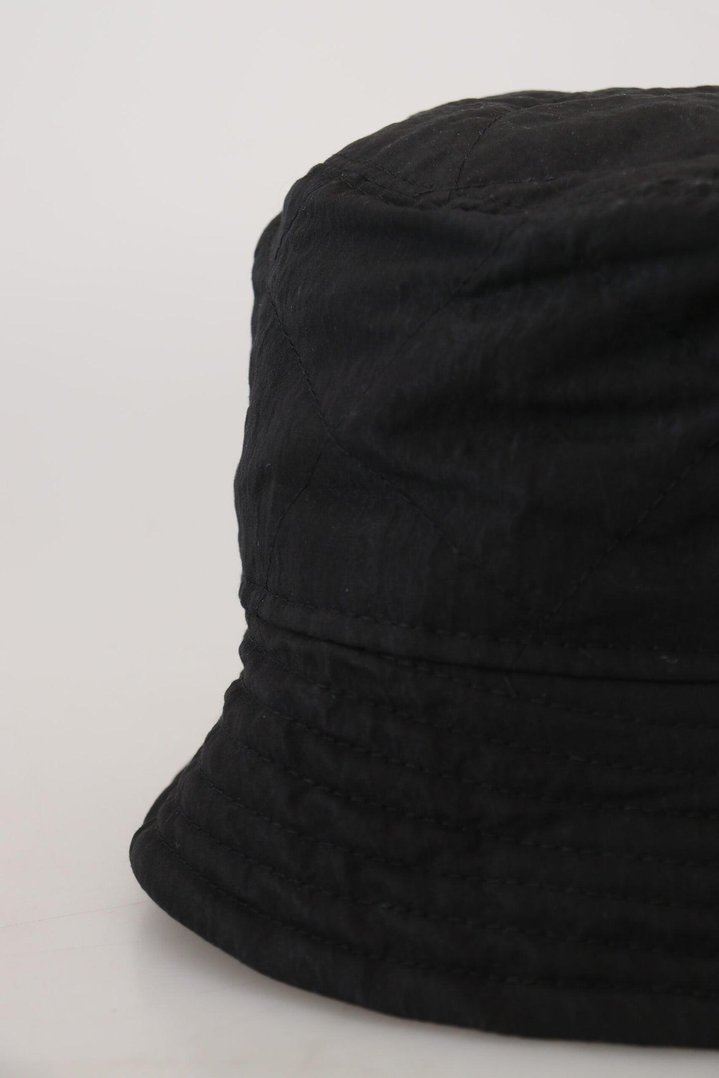 Dolce &amp; Gabbana Elegante gorra de pescador negra