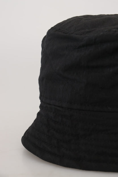 Dolce &amp; Gabbana Elegante gorra de pescador negra