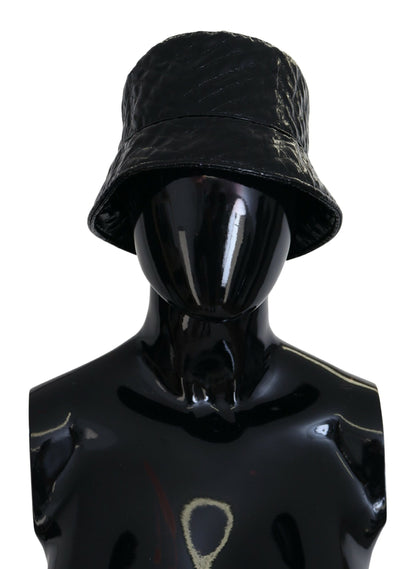 Dolce &amp; Gabbana Elegante gorra de pescador negra