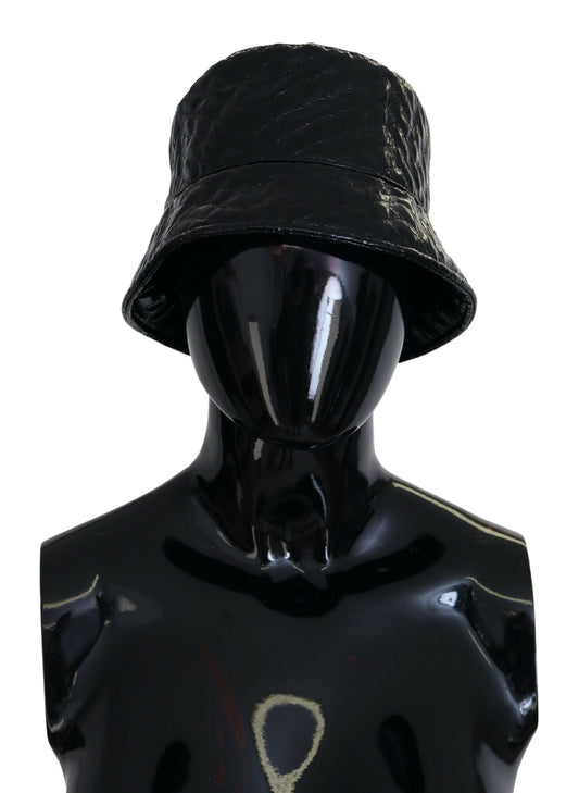 Dolce &amp; Gabbana Elegante gorra de pescador negra