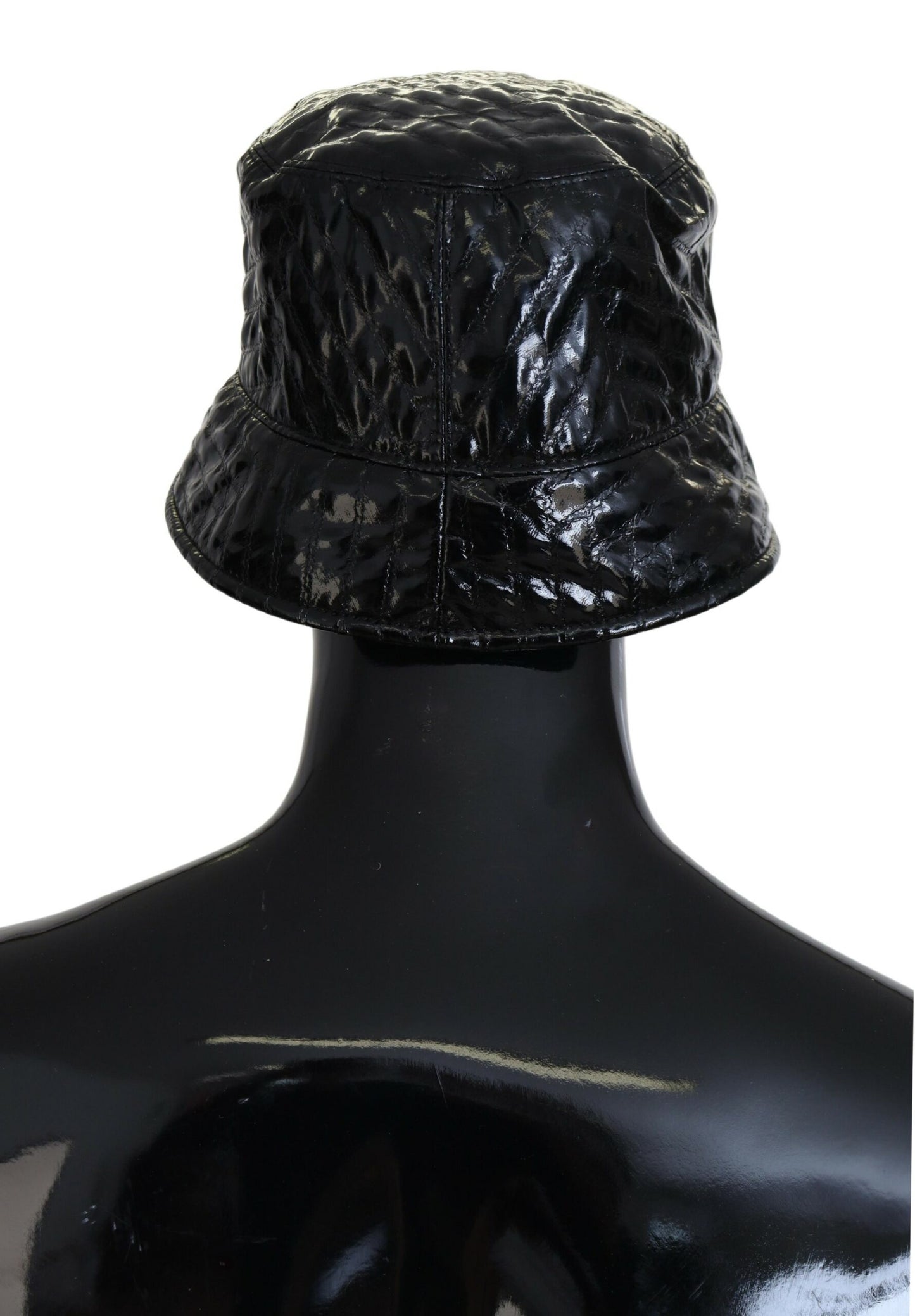 Dolce &amp; Gabbana Elegante gorra de pescador negra