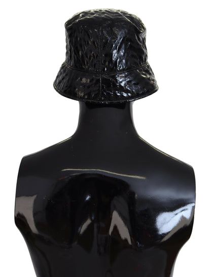 Dolce &amp; Gabbana Elegante gorra de pescador negra
