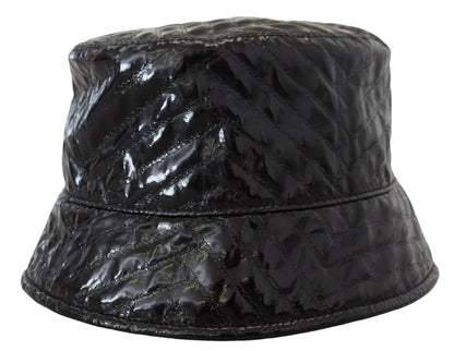 Dolce &amp; Gabbana Elegante gorra de pescador negra