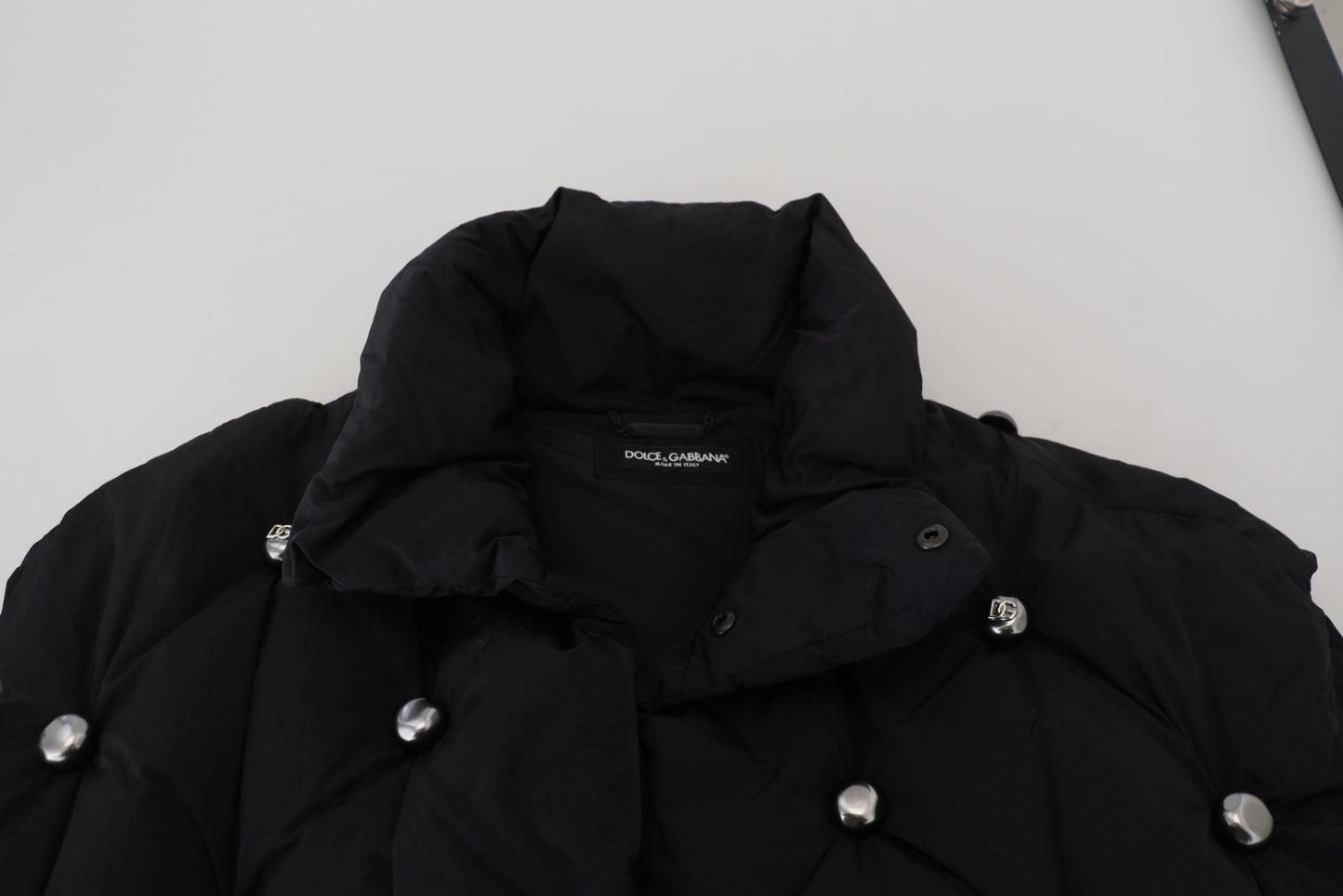 Dolce &amp; Gabbana Elegante chaqueta sin mangas negra
