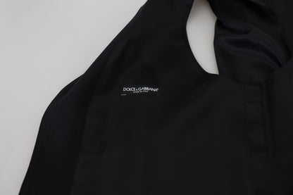 Dolce &amp; Gabbana Elegante chaleco formal de un solo pecho