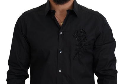 Dolce &amp; Gabbana Camisa de vestir formal elegante y ajustada