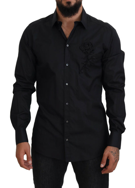 Dolce &amp; Gabbana Camisa de vestir formal elegante y ajustada
