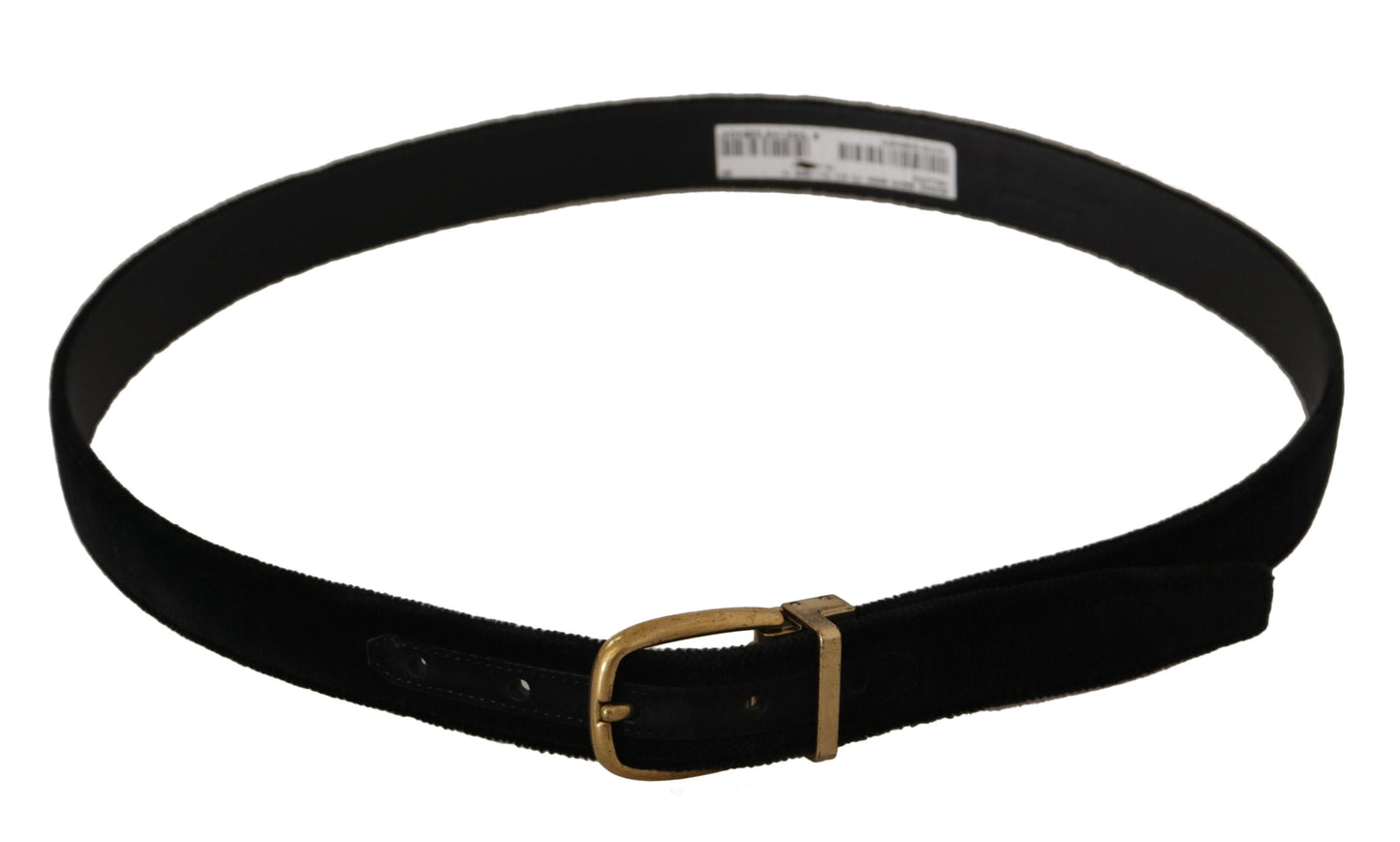 Dolce &amp; Gabbana Chic Velvet Elegance Belt
