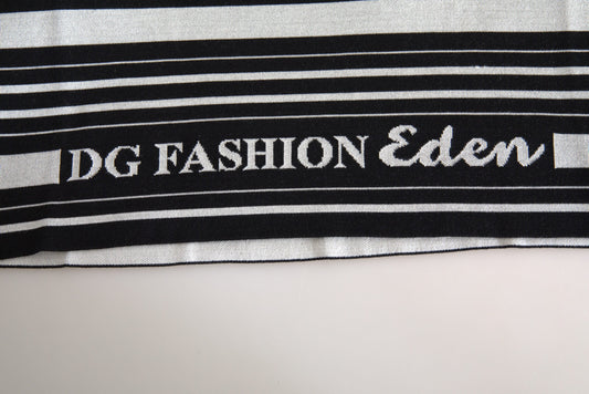 Dolce &amp; Gabbana Elegante camiseta blanca con cuello redondo de algodón