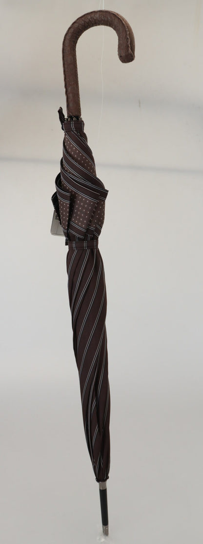 Dolce &amp; Gabbana Paraguas clásico elegante a rayas