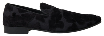 Dolce &amp; Gabbana Exquisitos Mocasines Vintage Negros para Hombre
