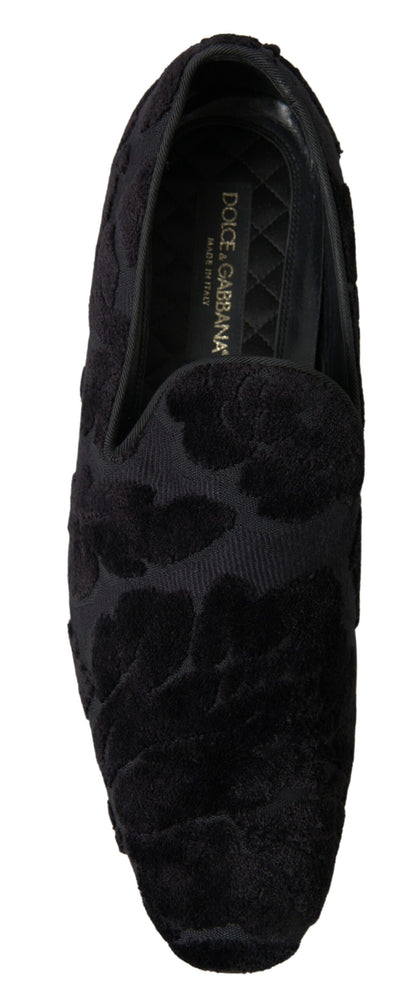 Dolce &amp; Gabbana Exquisitos Mocasines Vintage Negros para Hombre