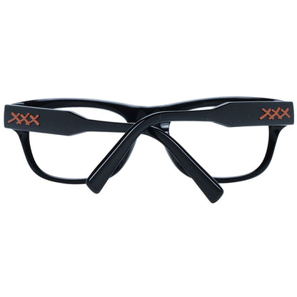 Ermenegildo Zegna Black Men Glasses Frame