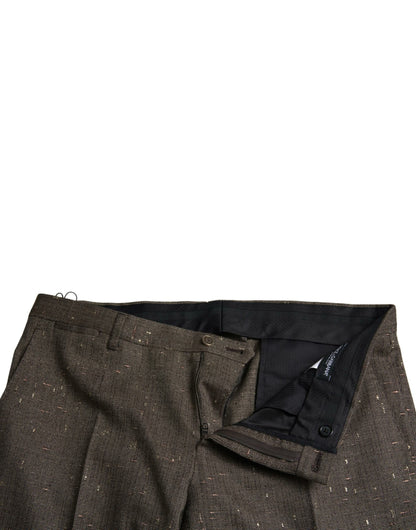 Dolce &amp; Gabbana Elegant Skinny Wool Chino Pants