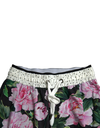 Dolce &amp; Gabbana Elegantes joggers de algodón multicolor