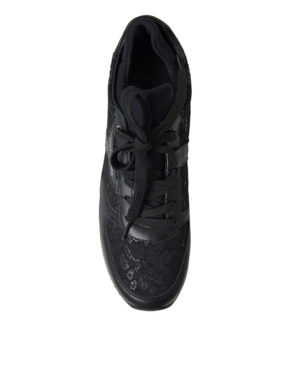 Dolce &amp; Gabbana Elegantes zapatillas clásicas negras