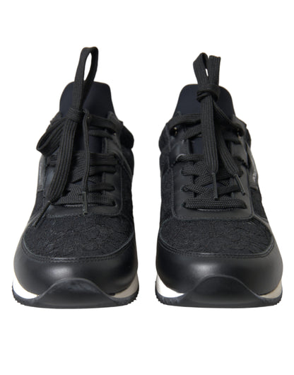 Dolce &amp; Gabbana Elegantes zapatillas clásicas negras