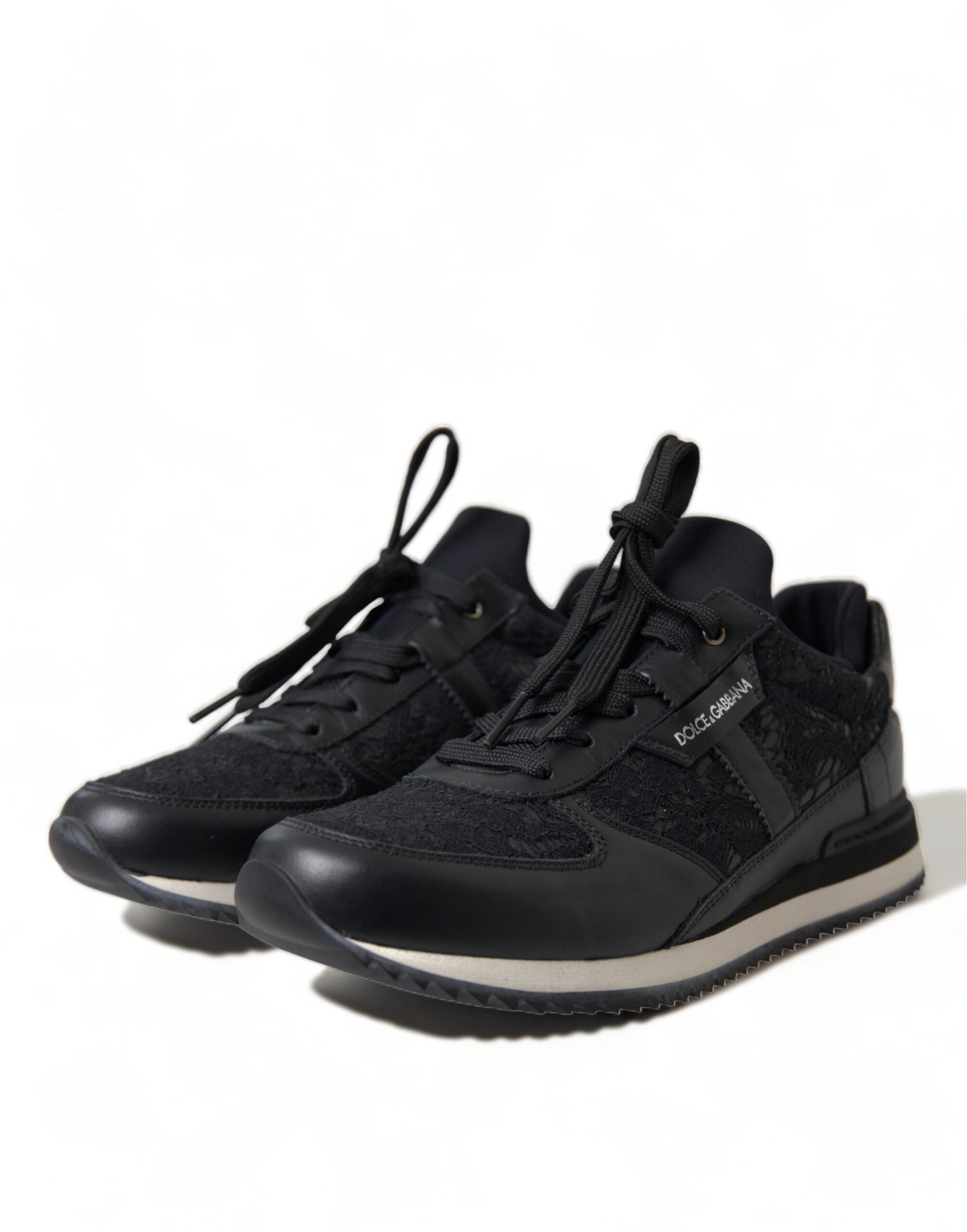 Dolce &amp; Gabbana Elegantes zapatillas clásicas negras