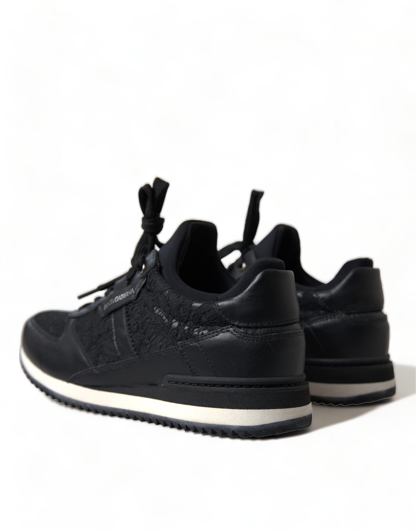 Dolce &amp; Gabbana Elegantes zapatillas clásicas negras