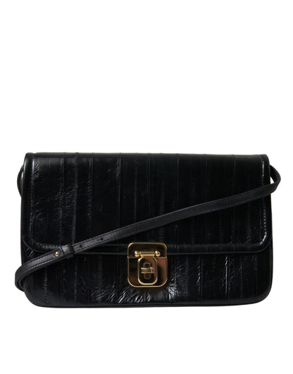 Dolce &amp; Gabbana Elegante bolso de hombro de piel de anguila
