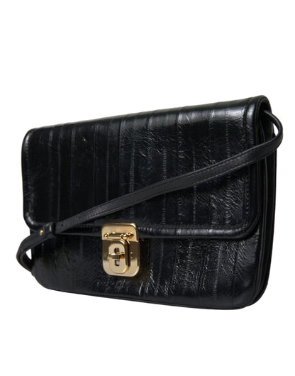 Dolce &amp; Gabbana Elegante bolso de hombro de piel de anguila