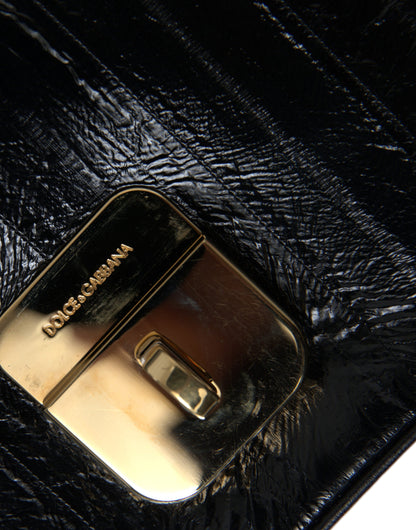 Dolce &amp; Gabbana Elegante bolso de hombro de piel de anguila