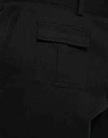 Dolce &amp; Gabbana Pantalones jogger elásticos de algodón elegantes