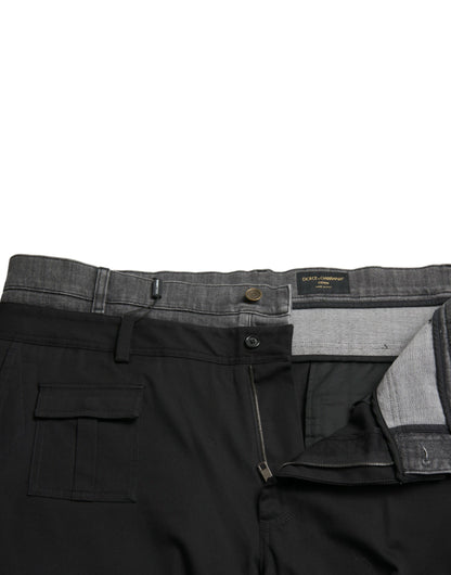 Dolce &amp; Gabbana Pantalones jogger elásticos de algodón elegantes