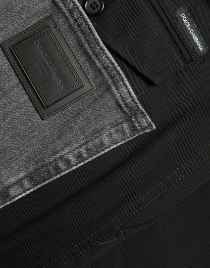 Dolce &amp; Gabbana Pantalones jogger elásticos de algodón elegantes