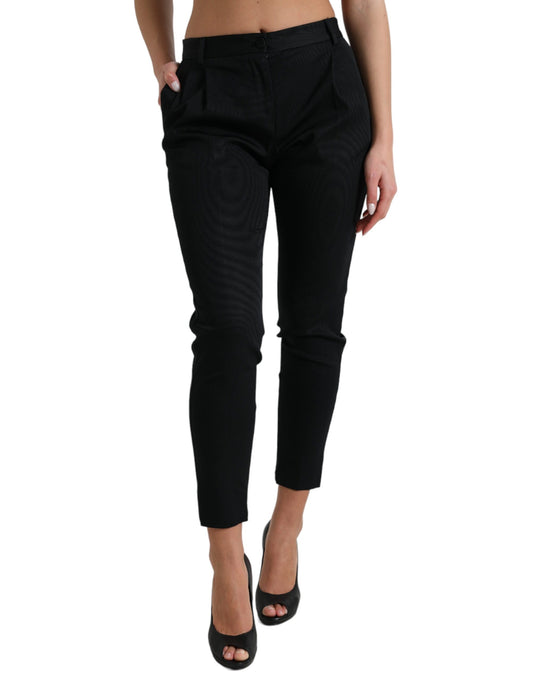 Dolce &amp; Gabbana Pantalones cortos pitillo elegantes de cintura alta