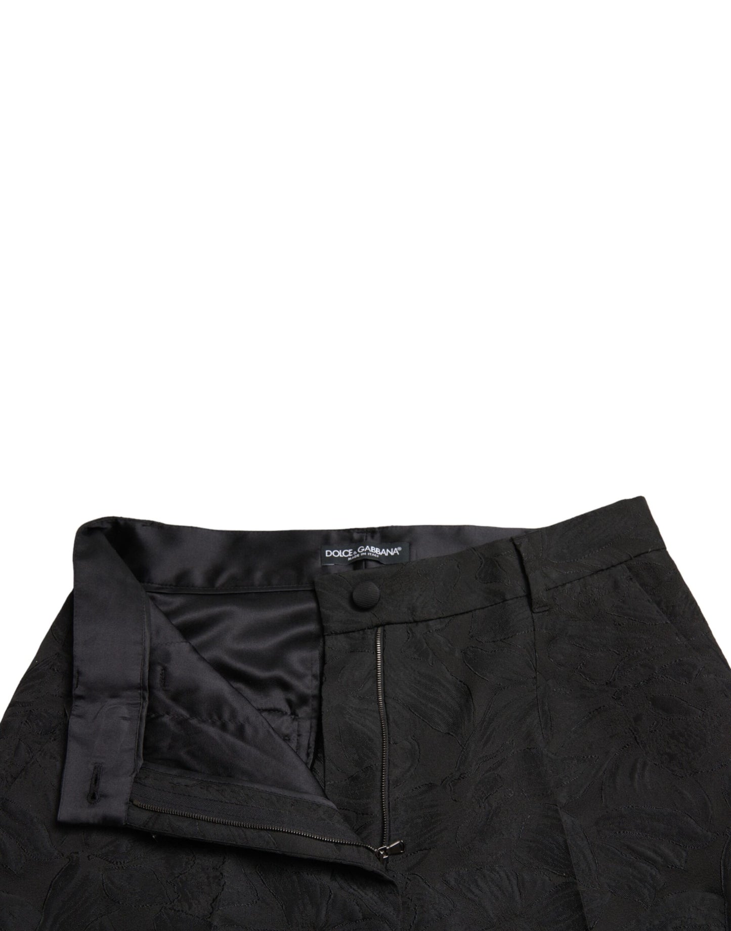 Dolce &amp; Gabbana High Waist Tapered Elegance Pants
