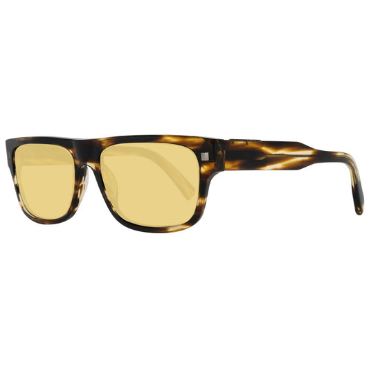 Ermenegildo Zegna Braune Herren-Sonnenbrille
