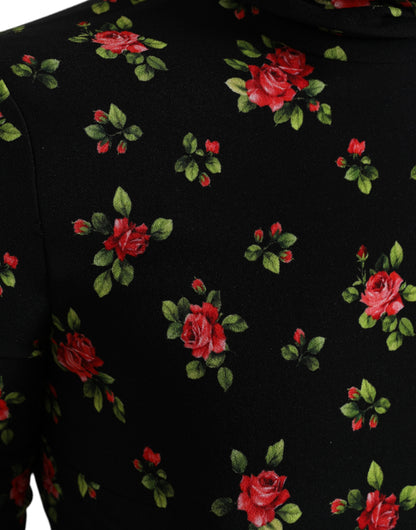 Dolce &amp; Gabbana Top elegante en mezcla de seda floral