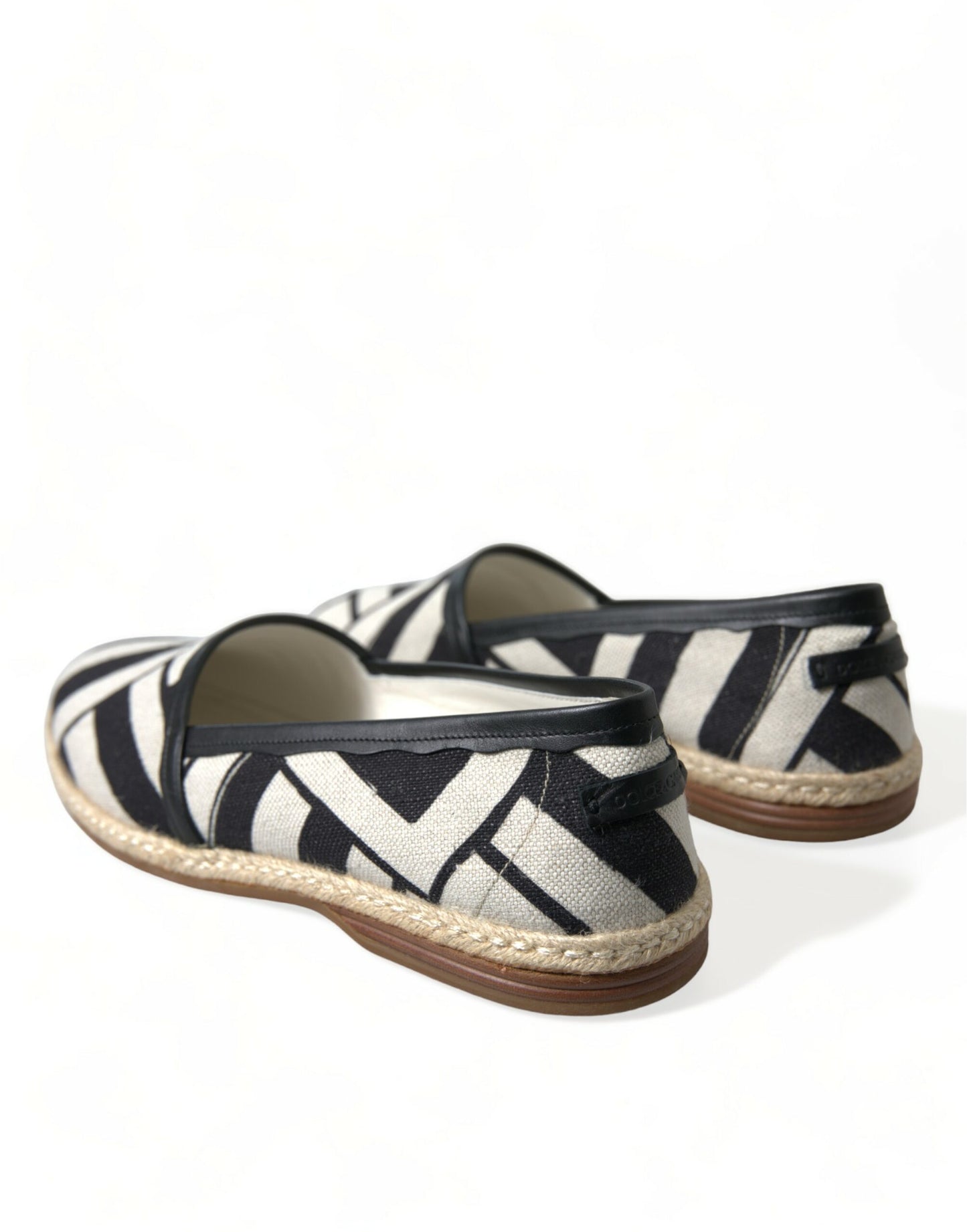 Dolce &amp; Gabbana Chic Striped Canvas Espadrilles