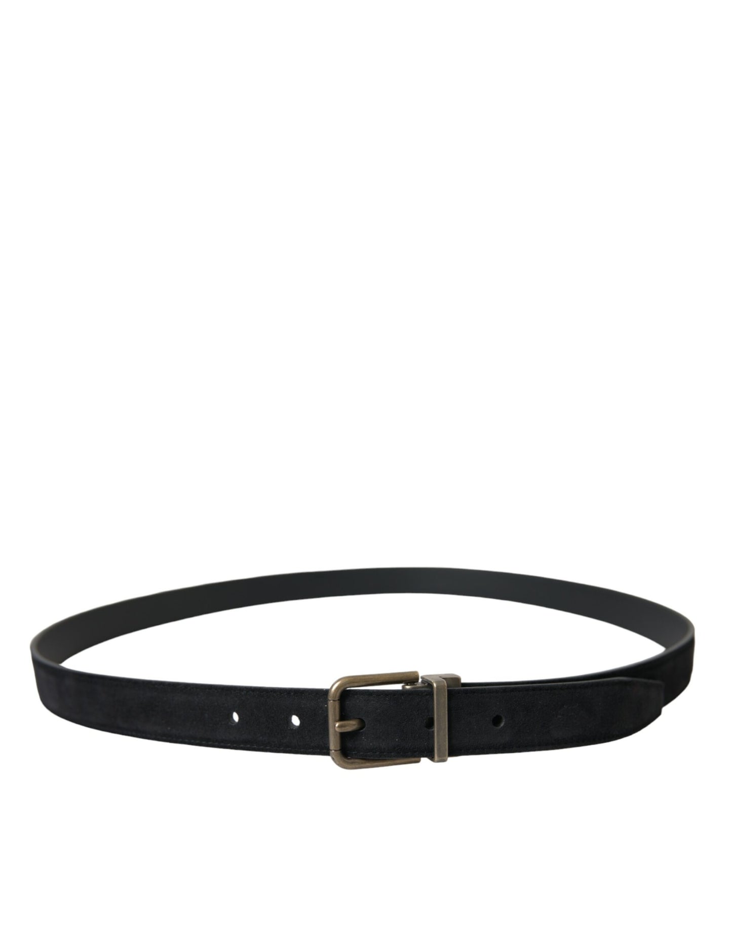 Dolce &amp; Gabbana Elegant Suede Calf Leather Belt