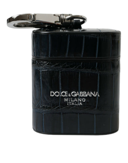 Dolce &amp; Gabbana Elegante funda para Airpods de piel de cocodrilo