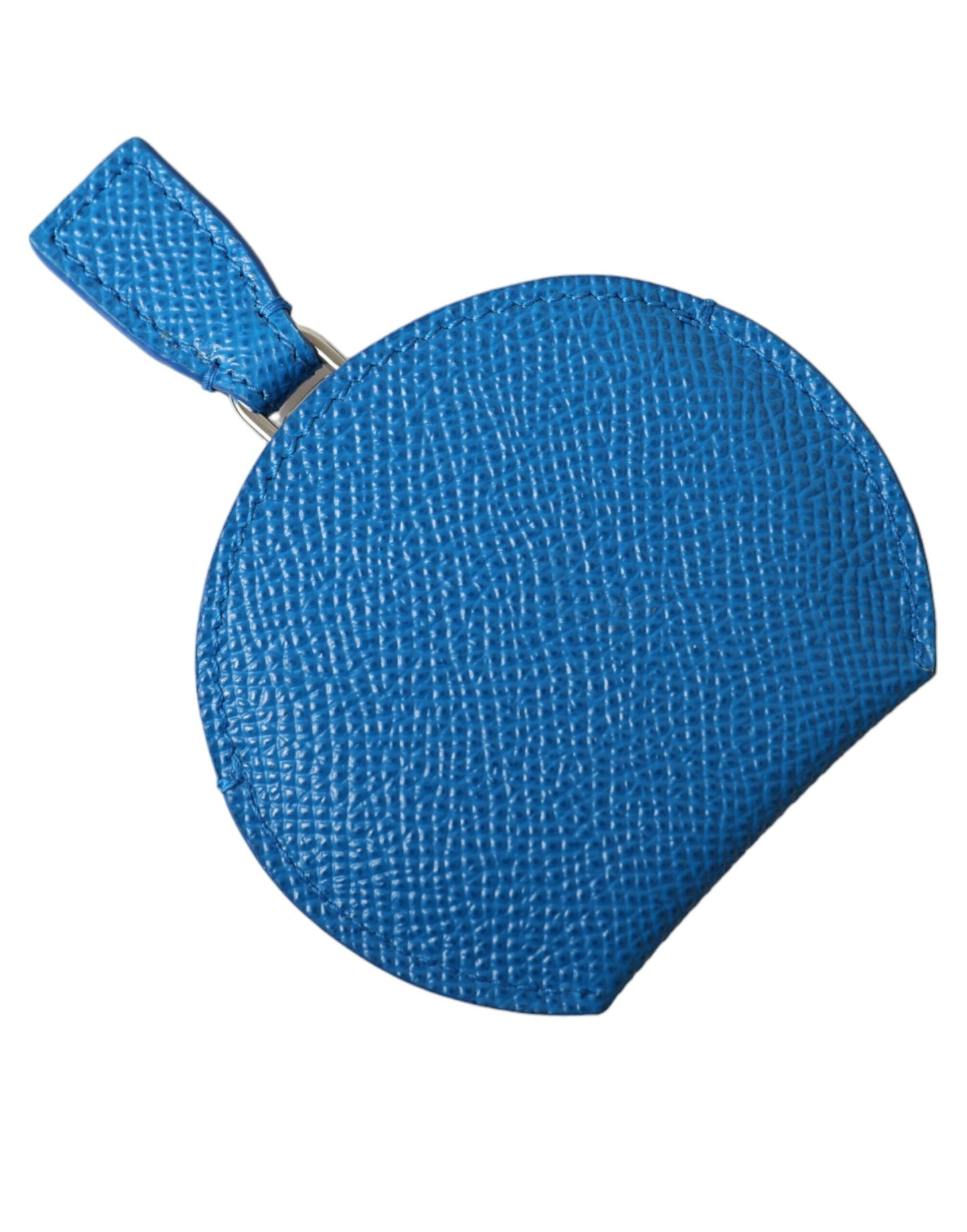 Dolce &amp; Gabbana Elegante soporte para espejo de cuero azul